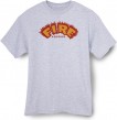 FIRE RECORDS T-SHIRT- ASH GREY- LARGE