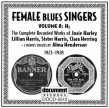 Female Blues Singers-  1923-1928