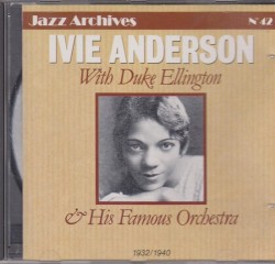 Anderson Ivie-(USED) With Duke Ellington 1932-40