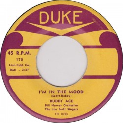 Buddy Ace-(45RPM)� I'm In The Mood / It Can't Be True