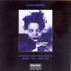 Brown Cleo- Complete Recorded Works 1935