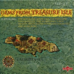 Gems From TREASURE ISLE-(3CDS) Alton Ellis- Skatalites- Paragons