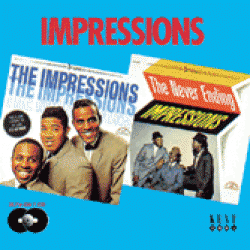 Impressions- The Impressions/Never Ending Impressions (2on1)