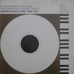 Barrelhouse Years 1928-1933-(VINYL) Magpie Piano BLues Vol. 20