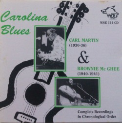 Carolina Blues- Carl Martin- Brownie McGhee