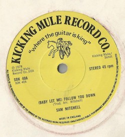 Sam Mitchell-(45RPM) Baby Let Me Follow You Down/ Hellhound On M