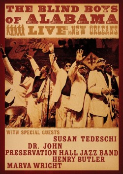 Five Blind Boys Of Alabama- DVD-  Live In New Orleans