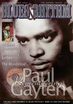 Blues & Rhythm Magazine-#202 Paul Gayten- Lil Dave Thompson