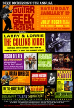 Deke's 5th GUITAR GEEK Festival 2008 (DVD)-- JUNIOR WATSON- COLL