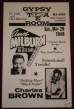 Amos Milburn/ Charles Brown- REPRO poster Gypsy Tea Room