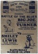 Big Joe Turner/ Smiley Lewis- Battle of the Blues REPRO POSTER